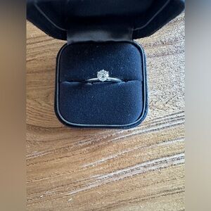 Tiffany engagement ring with papers